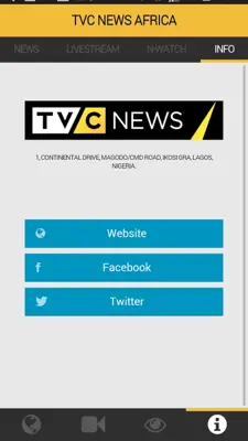 TVCNEWS android App screenshot 2